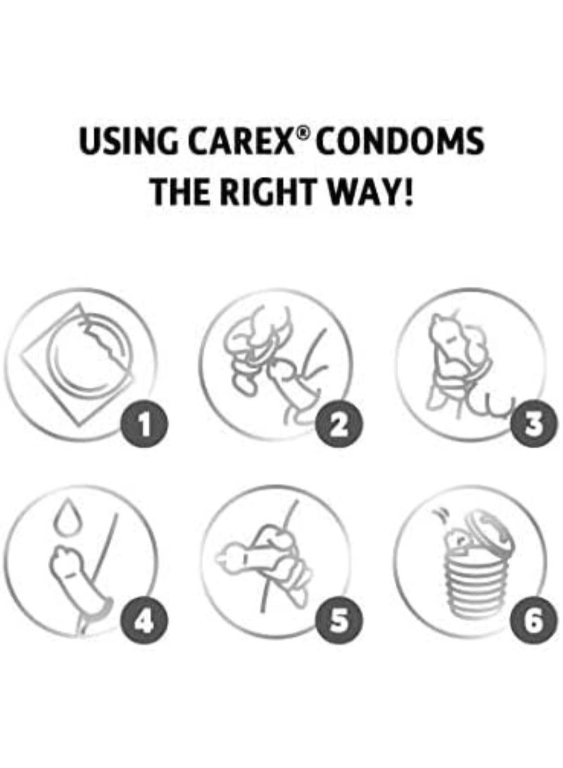careX Assorted Flavours Condoms 12 Pcs - Image 4